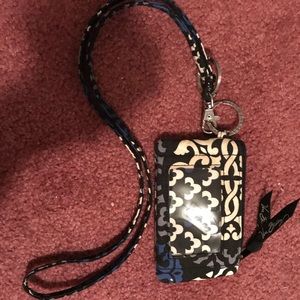 Vera Bradley ID holder with Lanyard Vera Bradley ID holder with Lanyard