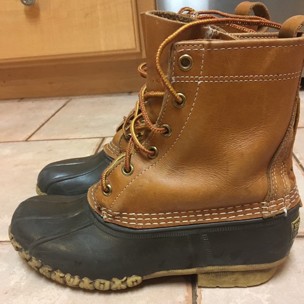 L.L. Bean Duck Boots - 8 Inch