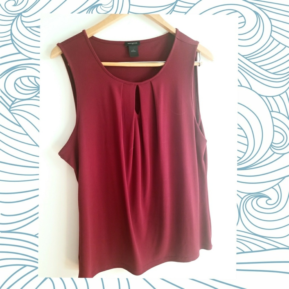Keyhole Blouse Tank