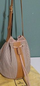 💯 Authentic Vintage Fendi Zucca Hobo Style Bag