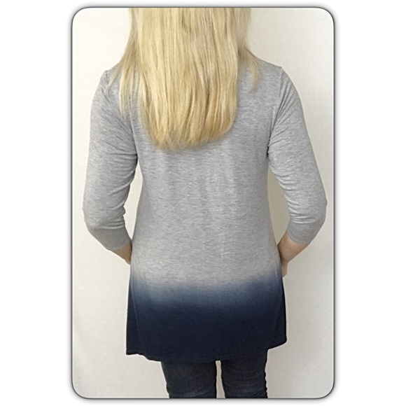 ✅LAST 1 Ombré Flowy Stretchy Ombré Tunic Top sold - Picture 8 of 8