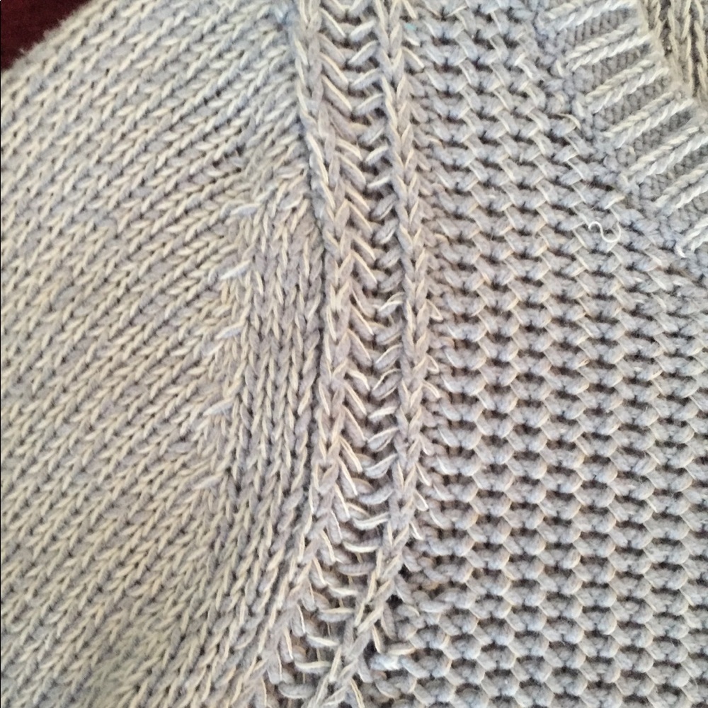 Sparrow Anthropologie Blue Gray Knitted Sweater - Picture 4 of 6