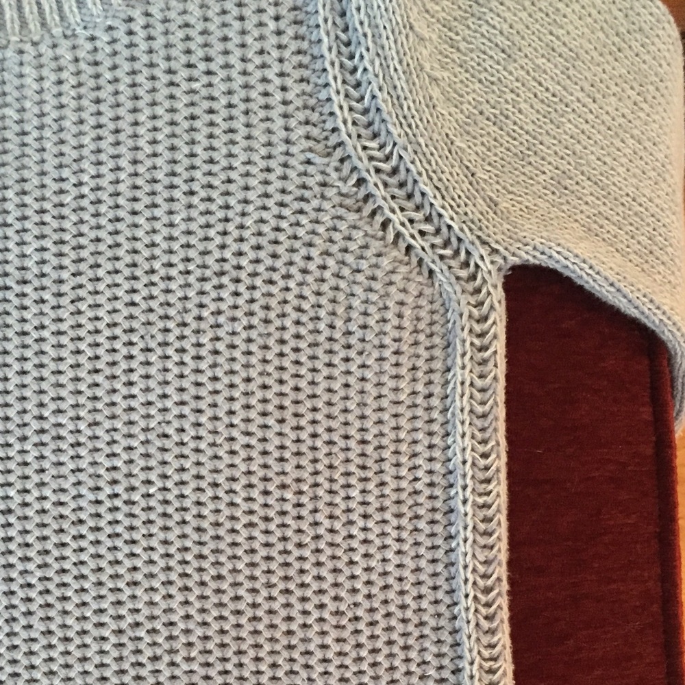 Sparrow Anthropologie Blue Gray Knitted Sweater - Picture 6 of 6