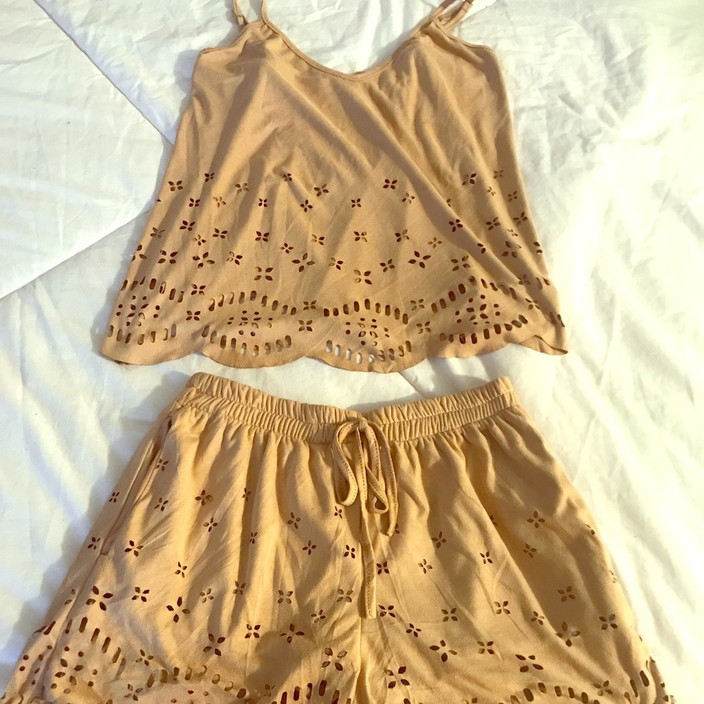 Suede set