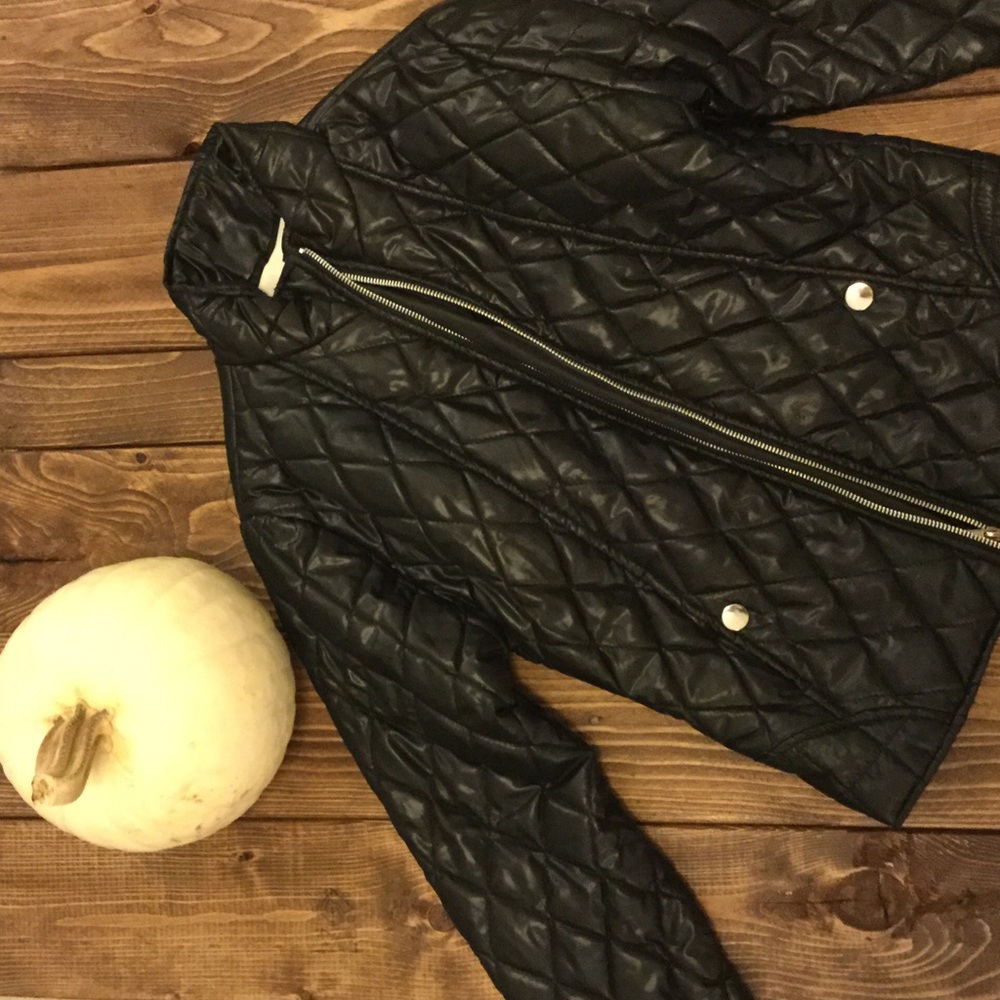Black Bomber Jacket