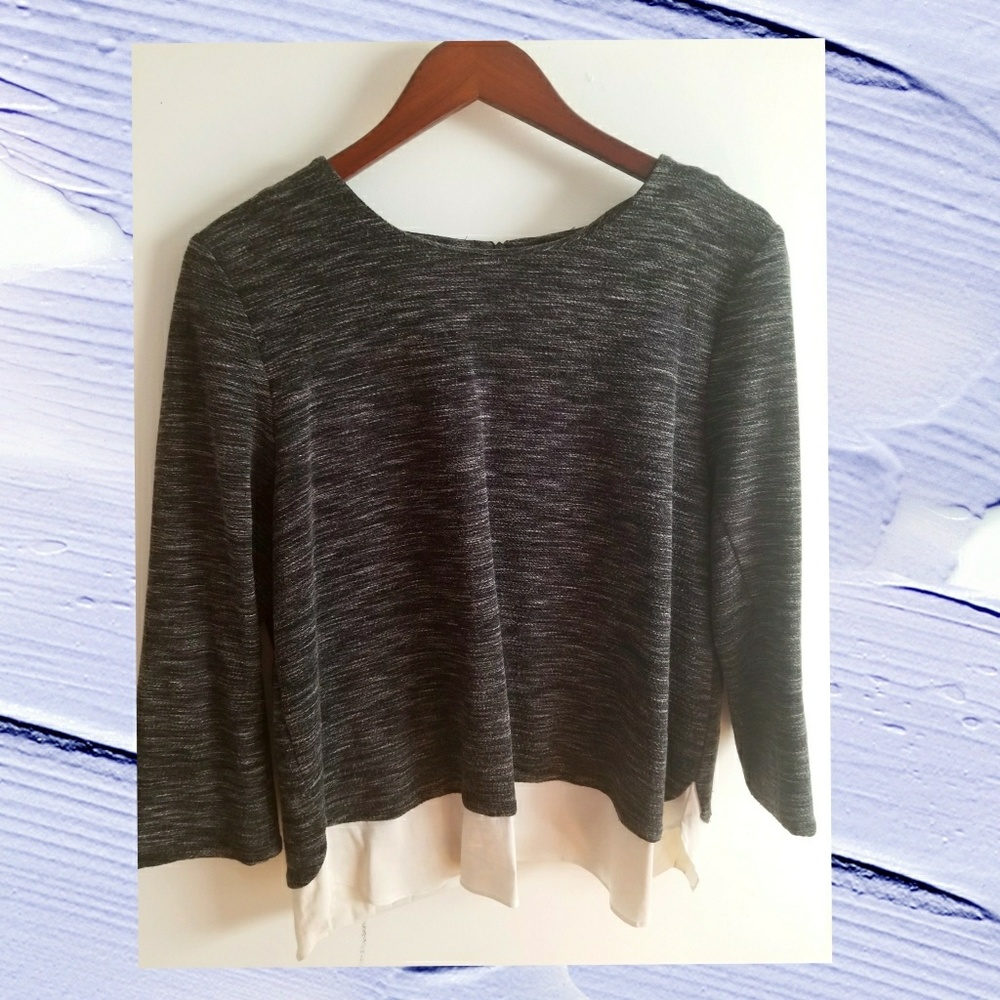 3/4 Length Layered Blouse
