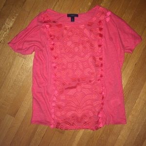 J. Crew Short Sleeve with TASSELS!