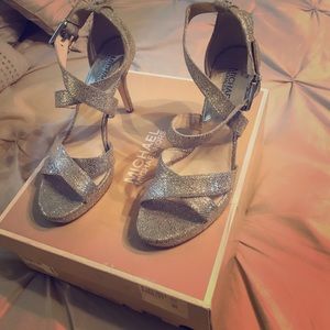 Michael Kors glitter ✨ heels