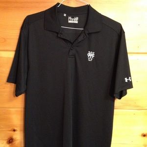 Under Armour golf shirt polo black large