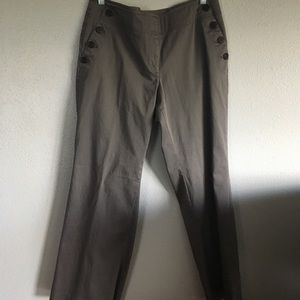 Loft Petite Sailor-Inspired Dress Pants
