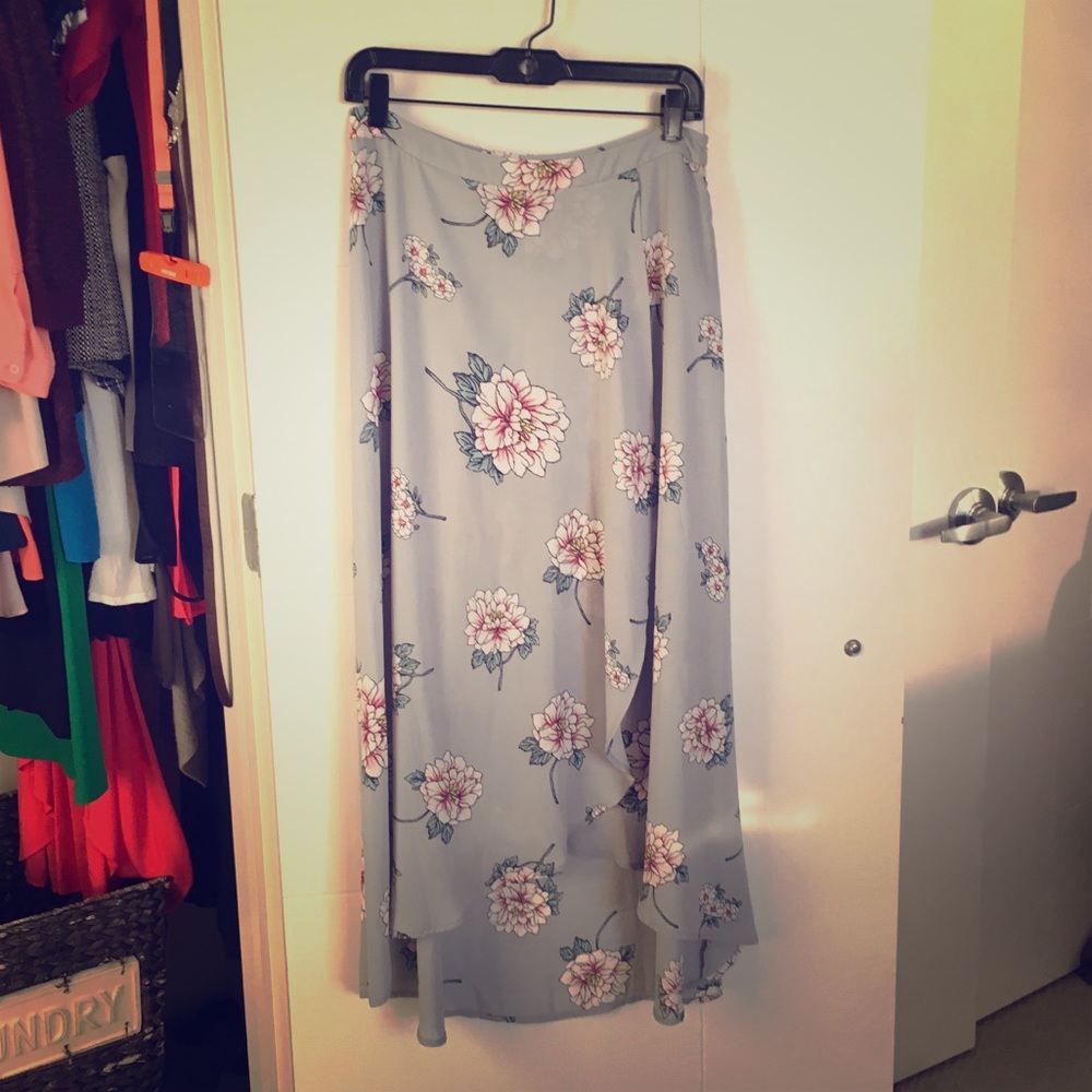 Maxi Floral Skirt