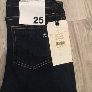 rag & bone The Cigarette mid rise  jeans