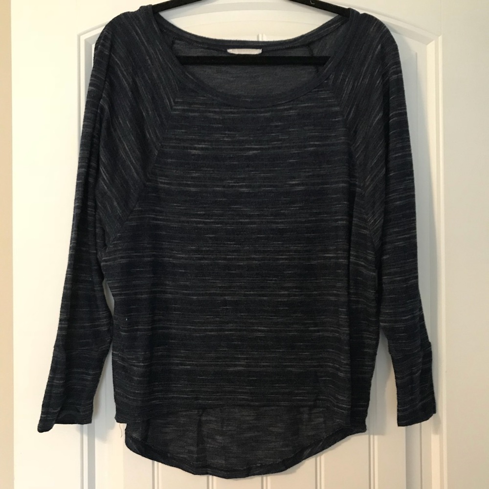 Navy and Cream Nordstrom Lounge Long-sleeve