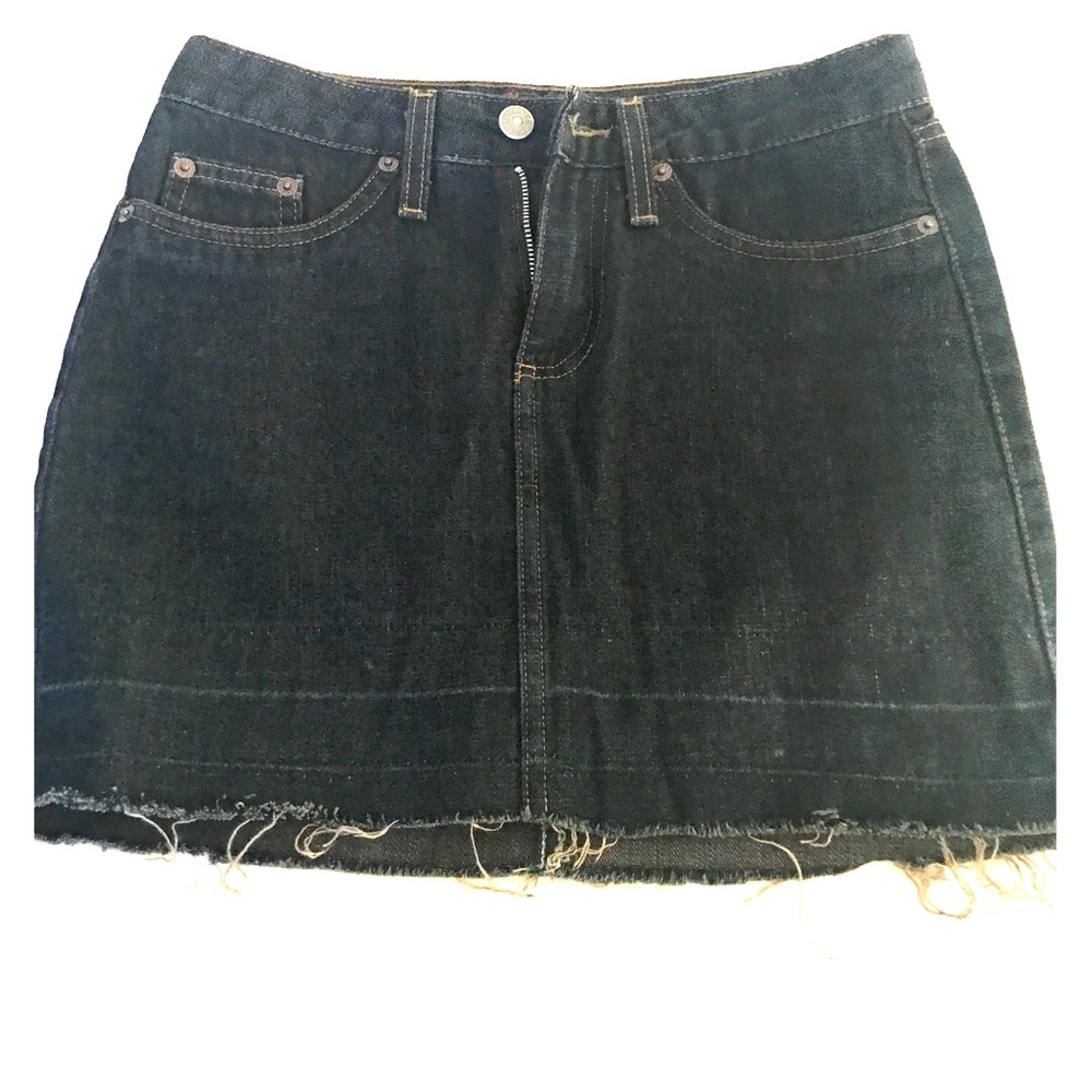 Jeans mini skirt