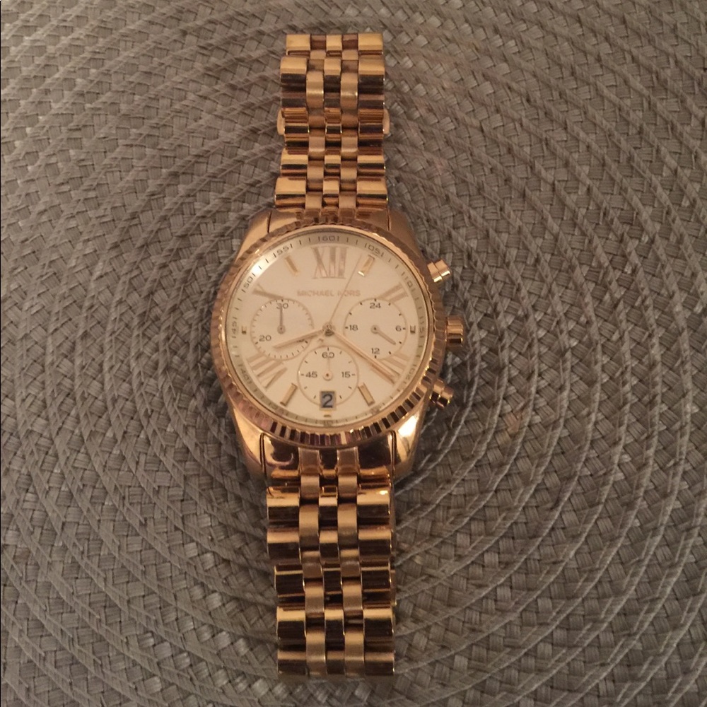 Gold Michael Kors Watch