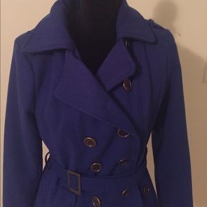 Blue coat in excellent condition