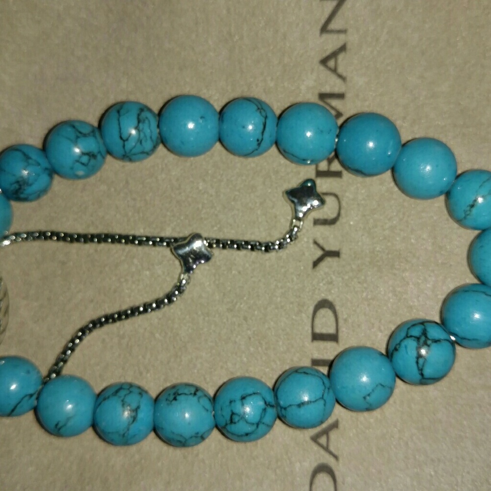 David Yurman  Spiritual Beads 8MM adjustable Brace - Picture 4 of 6