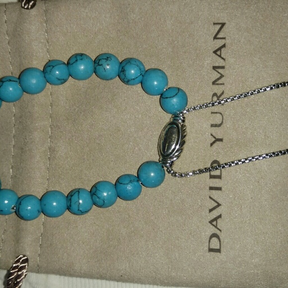 David Yurman  Spiritual Beads 8MM adjustable Brace - Picture 5 of 6