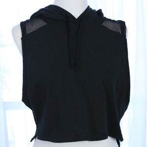Victoria's Secret Crop Top Workout Sweater Hoodie
