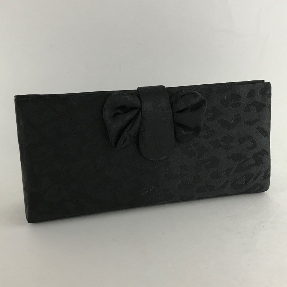Kay Unger Black Evening Clutch
