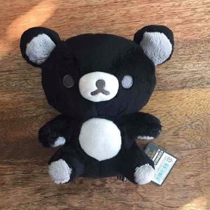 Monochrome Rilakkuma Plush