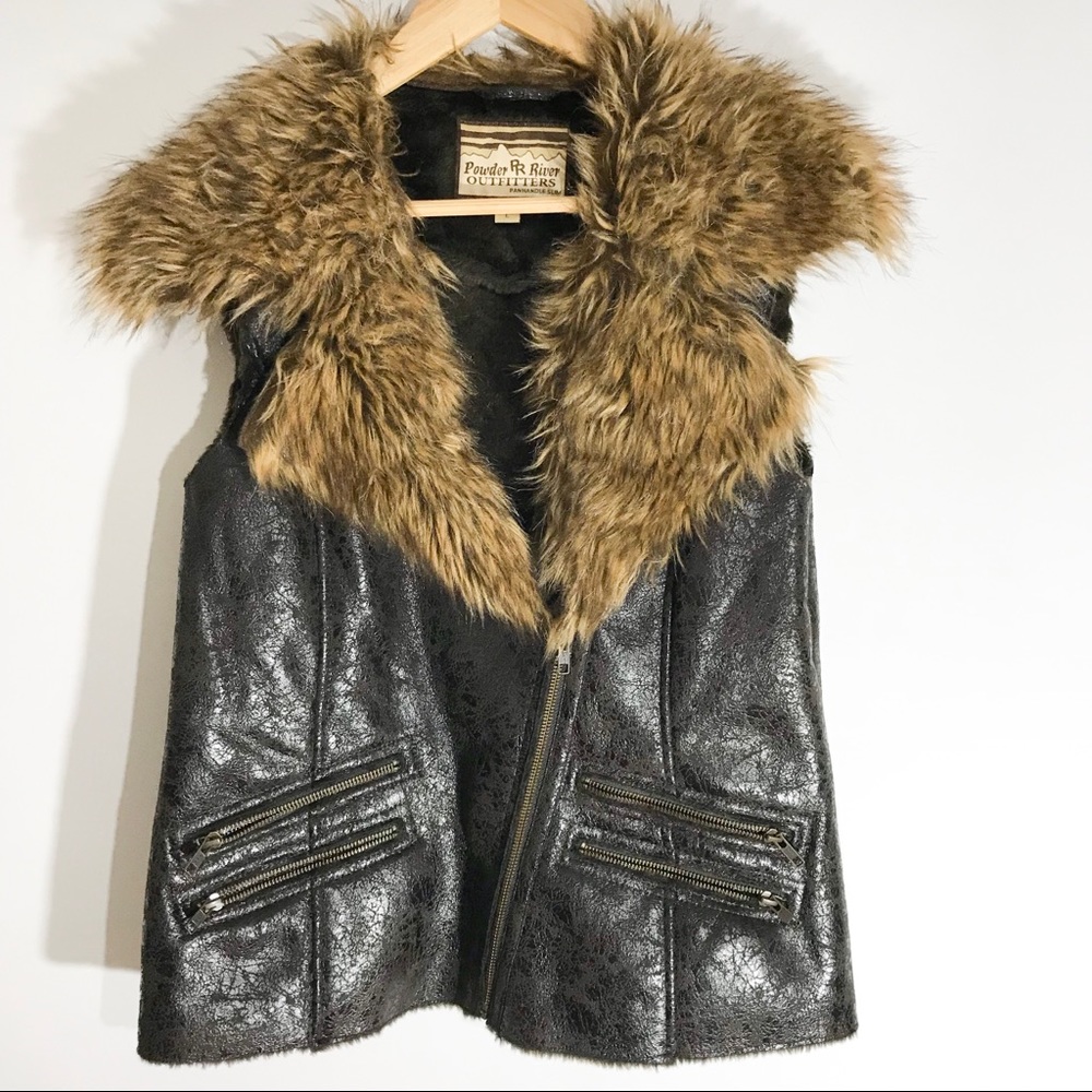 Powder River Panhandle Slim Faux Fur Vest