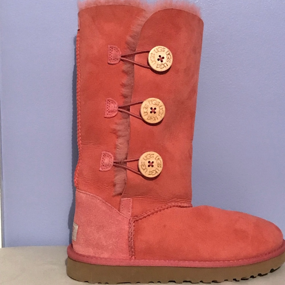 UGG Classic Bailey Button Triplet Boots