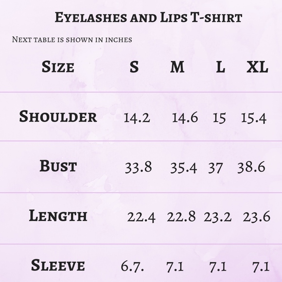 LAST 1️⃣ Eyelashes and Lips Black T-shirt - Picture 2 of 2