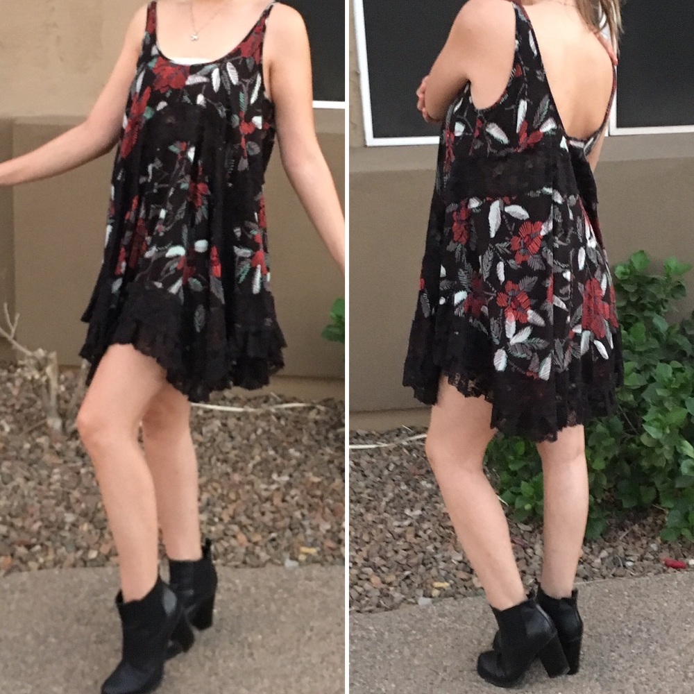 She Swings Slip Dress- Free People