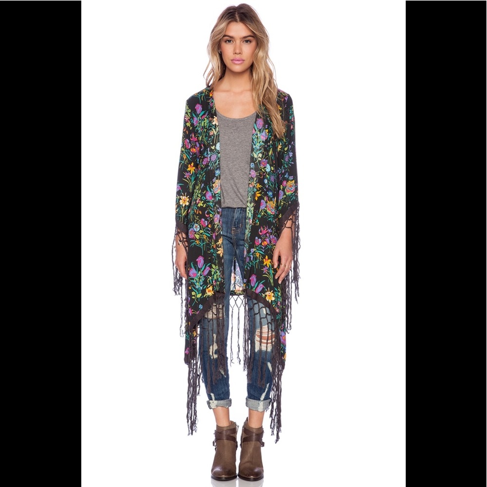 Spell Gypsy Queen tassel kimono