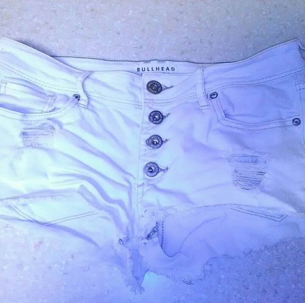white shorts
