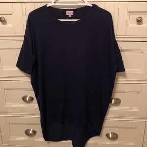 Lularoe Irma- navy blue