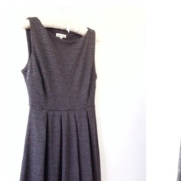 NWOT Monteau LA Grey Skater Sleeveless Mini Dress - Picture 2 of 6