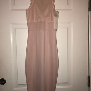 Lavish Alice Mesh Midi Dress