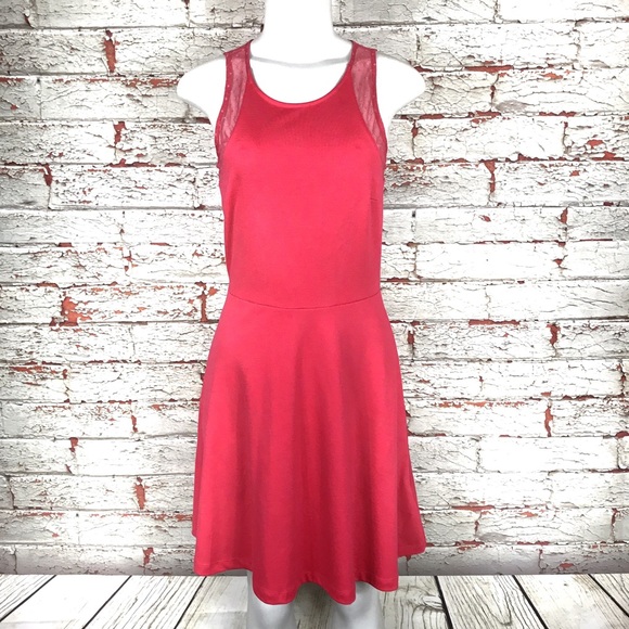 H&M Dresses & Skirts - H&M Dress Sz Small Sleeveless Fit Flare Red