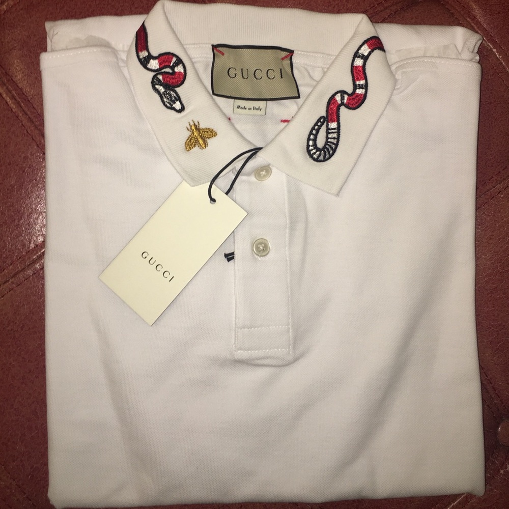 Gucci Embroidered KingSnake and Bee