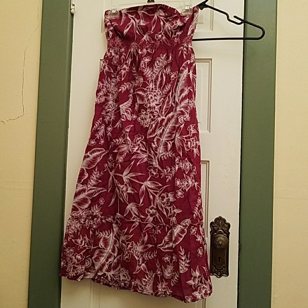 Roxy strapless dress