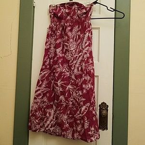 Roxy strapless dress