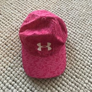 Under Armour Hot Pink Burnout Baseball Hat