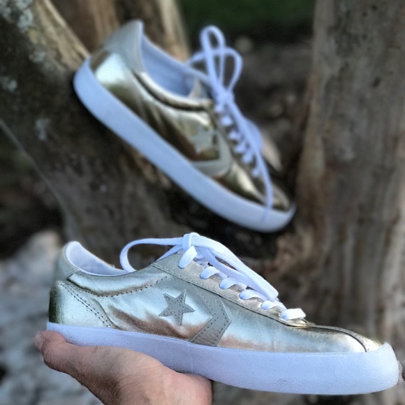 NWT Converse Breakpoint Metallic Gold WMNS - Picture 2 of 8