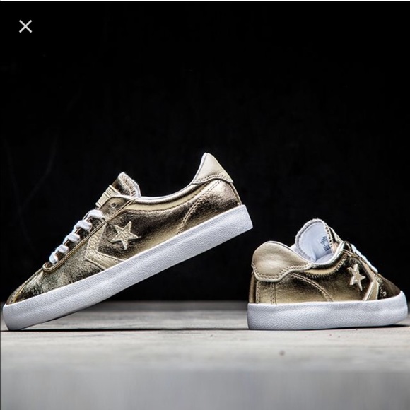 NWT Converse Breakpoint Metallic Gold WMNS - Picture 5 of 8