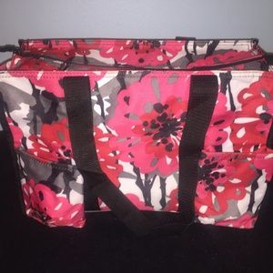 Gently Used Thirty One Zip Top Organizing Tote