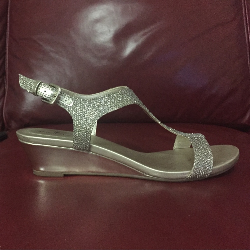 Gold Bandolino Sandal