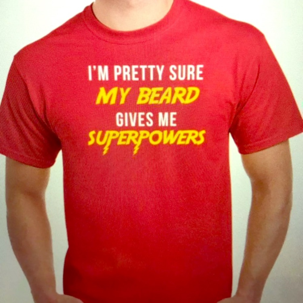 Beard Superhero Shirt