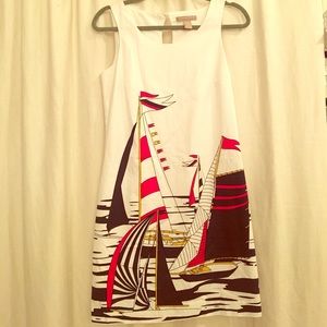 Sailing printed cocktail dress⛵️