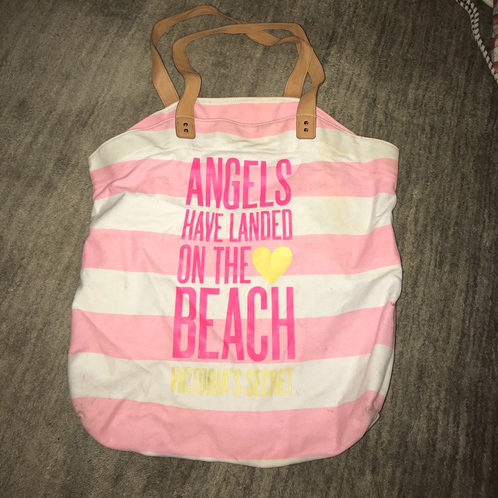 VS Angels have landed on the Beach tote