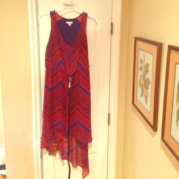 Bijou Bijou Dresses & Skirts - Red and blue dress / casual wear