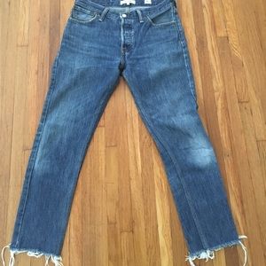 RE/DONE skinny cropped jeans size26