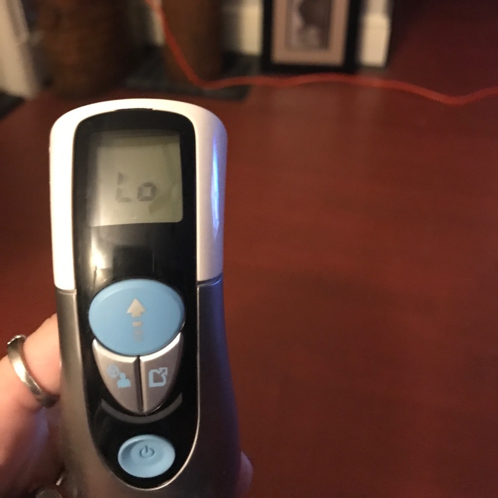 Forehead,skin thermometer.