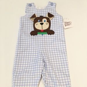 NWT Dog Applique Longall 9m